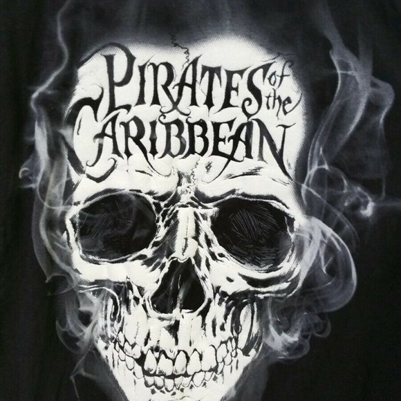 Disney Other - Pirates of the Caribbean Park Ride Smoking Skull